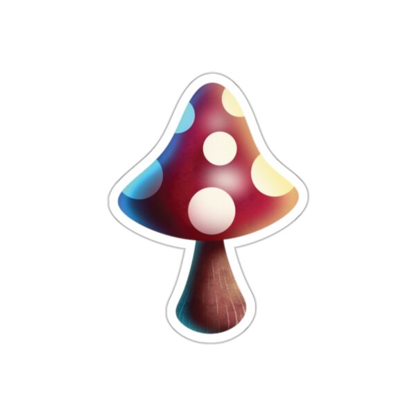 3D Amanita Muscaria - Kiss-Cut Stickers - Image 8