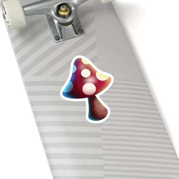 3D Amanita Muscaria - Kiss-Cut Stickers - Image 3