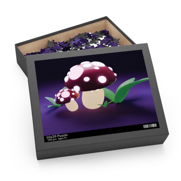 Glowing Mushrooms - Puzzle (120, 252, 500-Piece) - Image 2