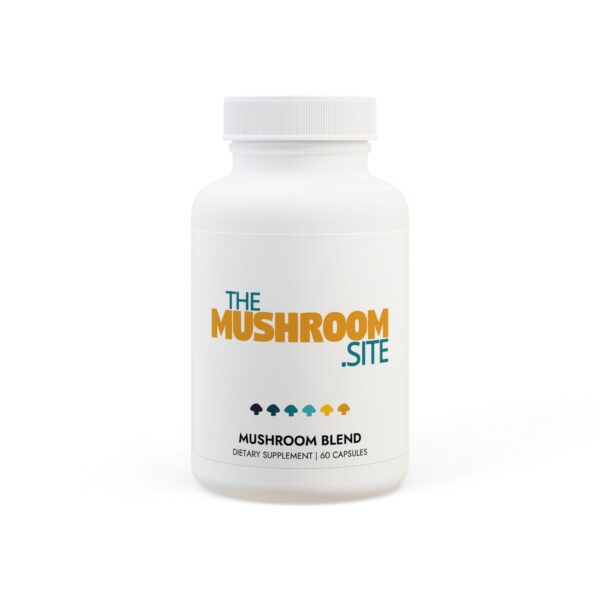 The Mushroom Site - Mushroom Blend Supplement (60 Capsules)