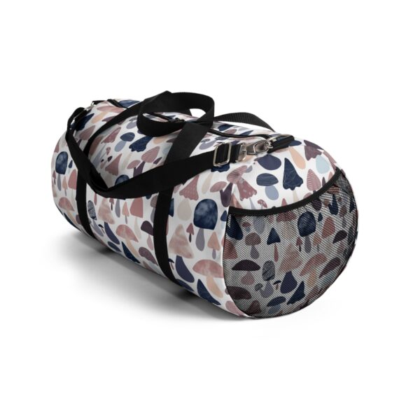 Patterned Illustrative Mushroom Watercolor - Duffel Bag - Image 4