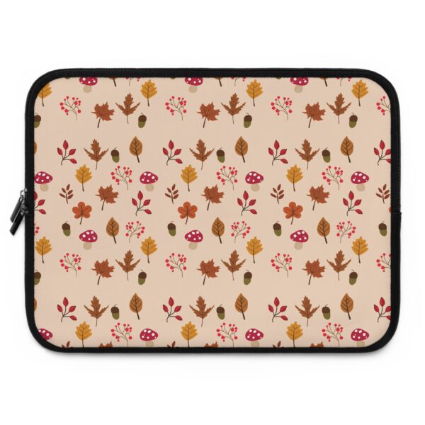 Mushroom & Nature Illustrative Icons - Laptop Sleeve - Image 13