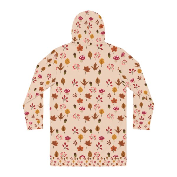 Mushroom & Nature Illustrative Icons - Women's Hoodie Dress (AOP) - Image 3