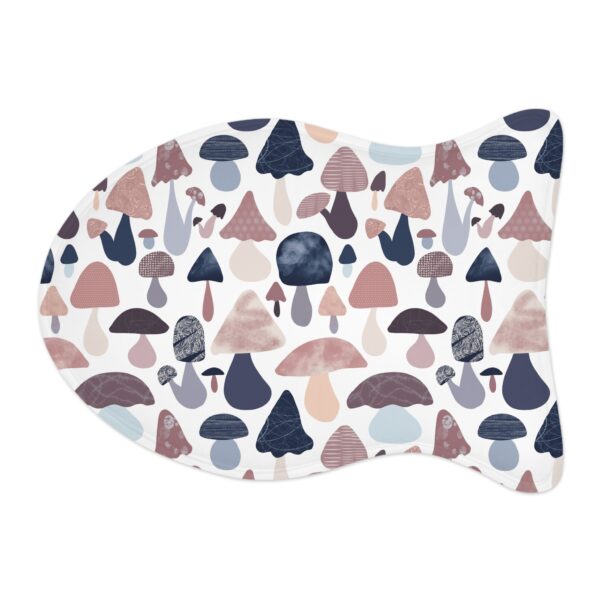 Patterned Illustrative Mushroom Watercolor - Pet Feeding Mats - Image 9