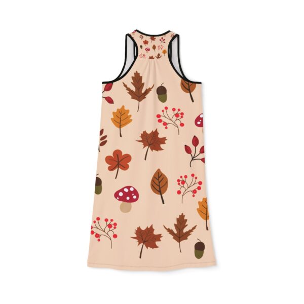 Mushroom & Nature Illustrative Icons - Women's Racerback Dress (AOP) - Image 6