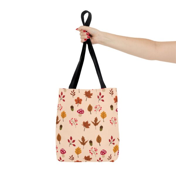 Mushroom & Nature Illustrative Icons - Tote Bag (AOP) - Image 5