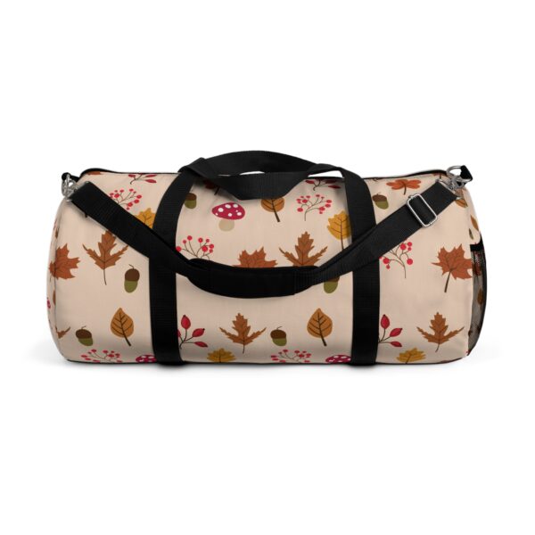 Mushroom & Nature Illustrative Icons - Duffel Bag - Image 2