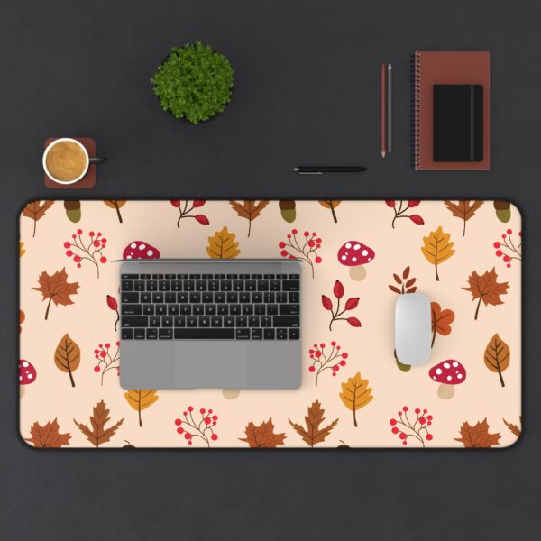 Mushroom & Nature Illustrative Icons - Desk Mat - Image 4