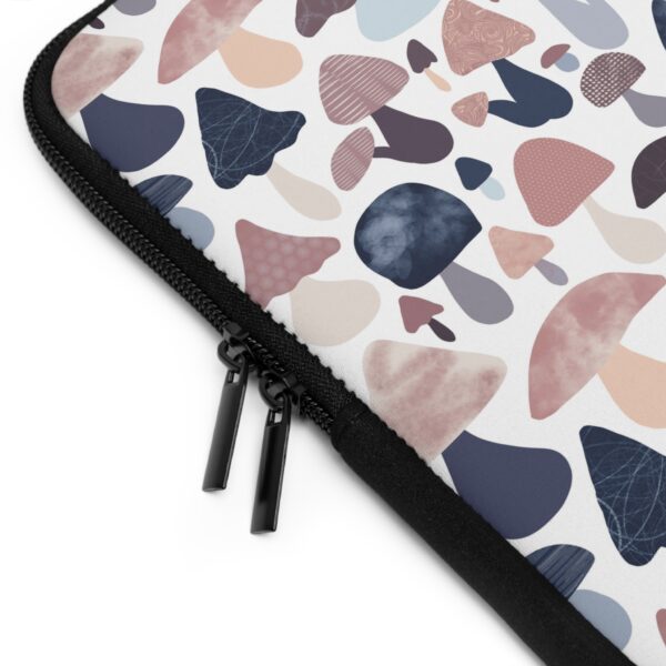 Patterned Illustrative Mushroom Watercolor - Laptop Sleeve - Image 23