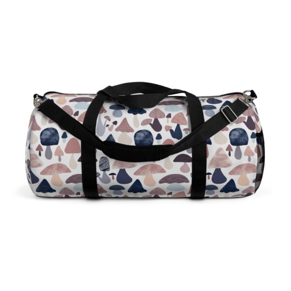 Patterned Illustrative Mushroom Watercolor - Duffel Bag