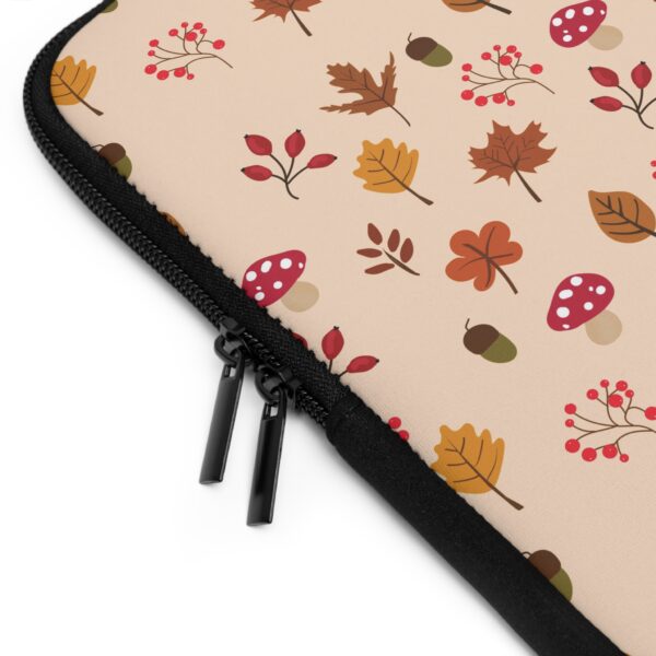 Mushroom & Nature Illustrative Icons - Laptop Sleeve - Image 19