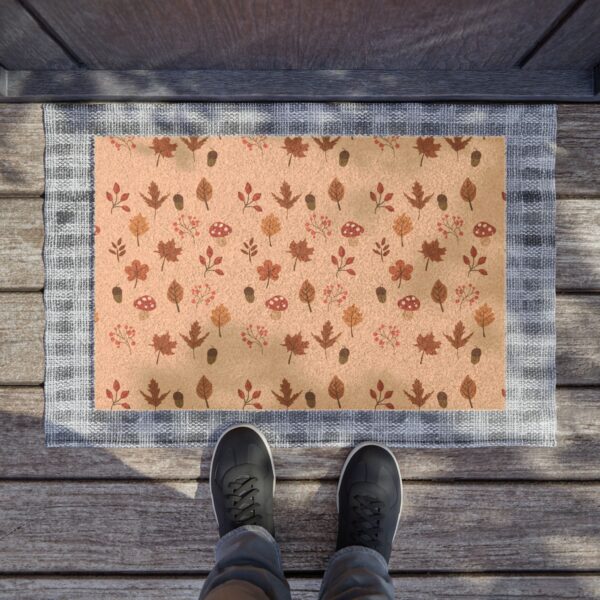 Mushroom & Nature Illustrative Icons - Doormat - Image 3