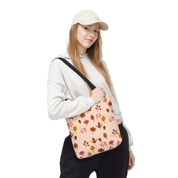 Mushroom & Nature Illustrative Icons - Tote Bag (AOP) - Image 6