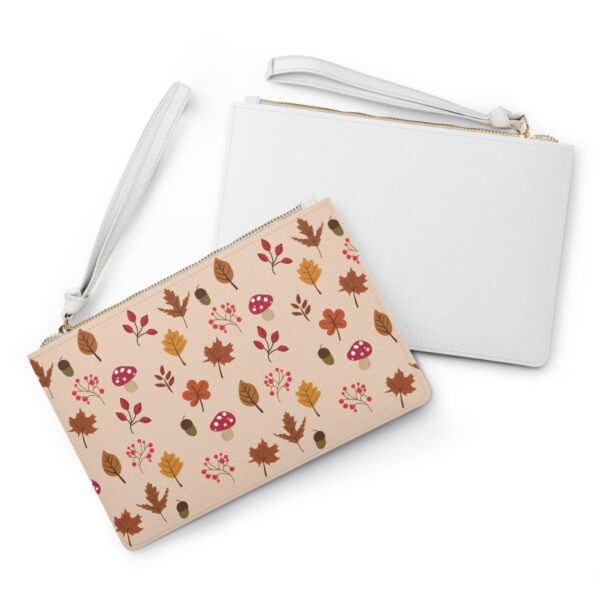 Mushroom & Nature Illustrative Icons - Clutch Bag - Image 4