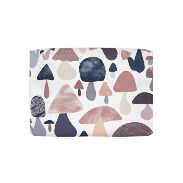 Patterned Illustrative Mushroom Watercolor - Polyester Lunch Bag - Image 9