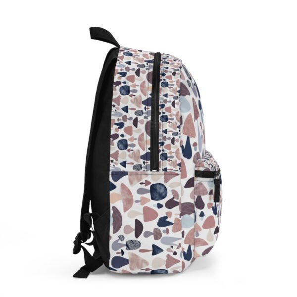 Patterned Illustrative Mushroom Watercolor - Backpack - Image 2