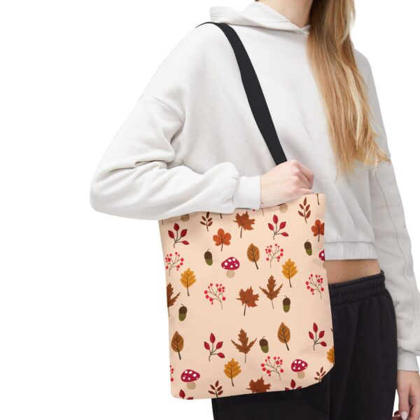 Mushroom & Nature Illustrative Icons - Tote Bag (AOP)