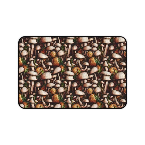 Rustic Mushroom Cluster - Desk Mat - Image 5