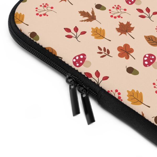 Mushroom & Nature Illustrative Icons - Laptop Sleeve - Image 3