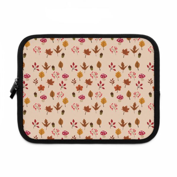 Mushroom & Nature Illustrative Icons - Laptop Sleeve