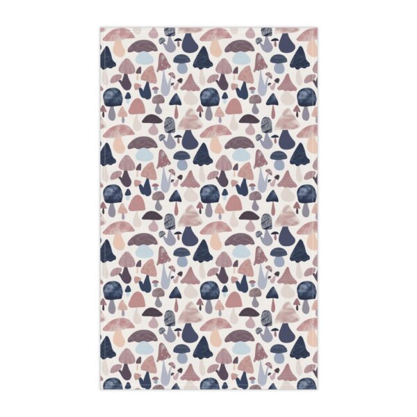 Patterned Illustrative Mushroom Watercolor - Tea Towels (cotton, poly) - Image 2