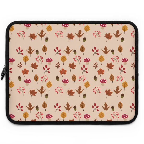 Mushroom & Nature Illustrative Icons - Laptop Sleeve - Image 17