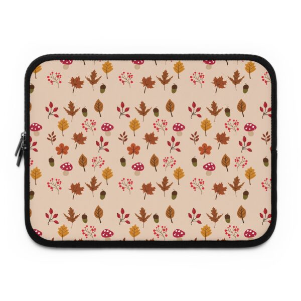 Mushroom & Nature Illustrative Icons - Laptop Sleeve - Image 9