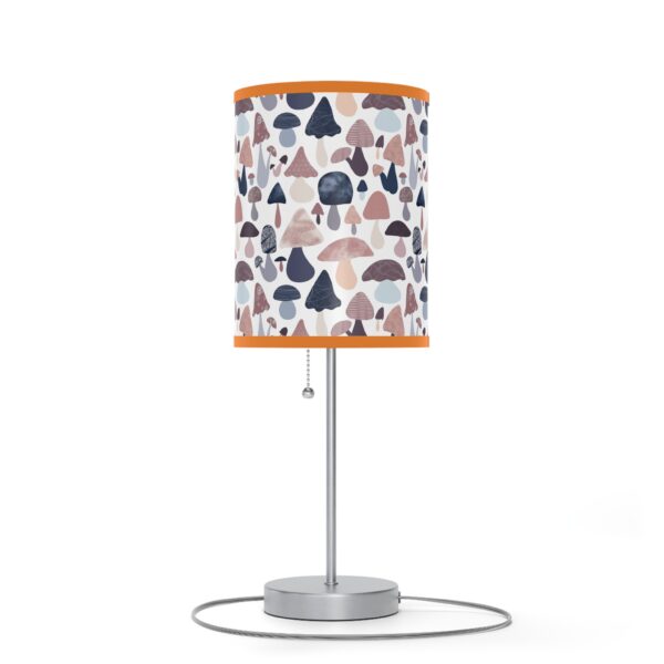 Patterned Illustrative Mushroom Watercolor - Lamp on a Stand, US|CA plug - Image 80