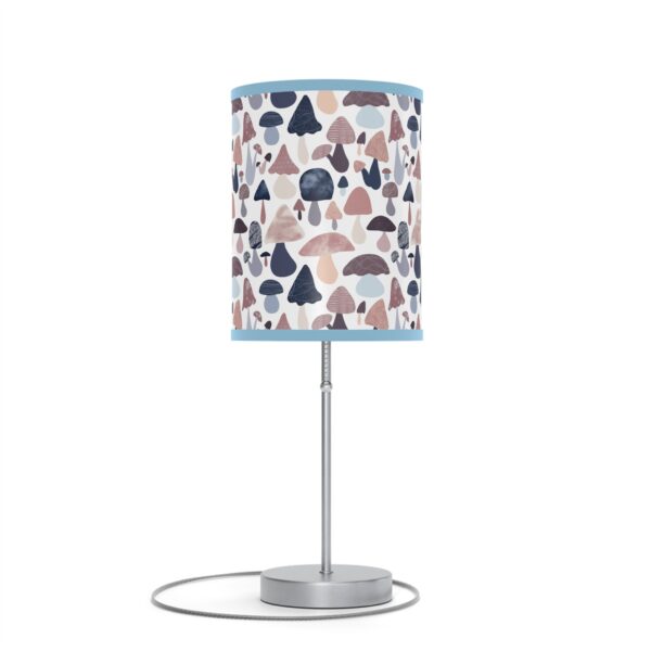 Patterned Illustrative Mushroom Watercolor - Lamp on a Stand, US|CA plug - Image 37