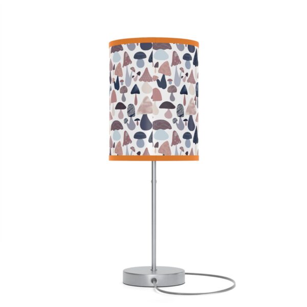 Patterned Illustrative Mushroom Watercolor - Lamp on a Stand, US|CA plug - Image 78