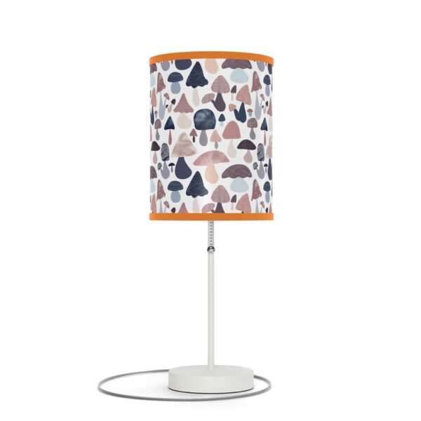 Patterned Illustrative Mushroom Watercolor - Lamp on a Stand, US|CA plug - Image 81