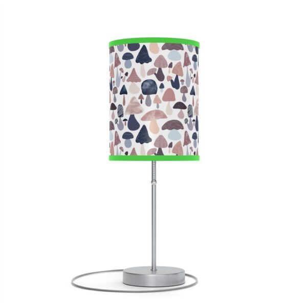 Patterned Illustrative Mushroom Watercolor - Lamp on a Stand, US|CA plug - Image 61