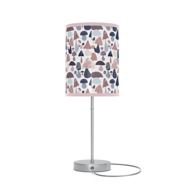 Patterned Illustrative Mushroom Watercolor - Lamp on a Stand, US|CA plug - Image 70