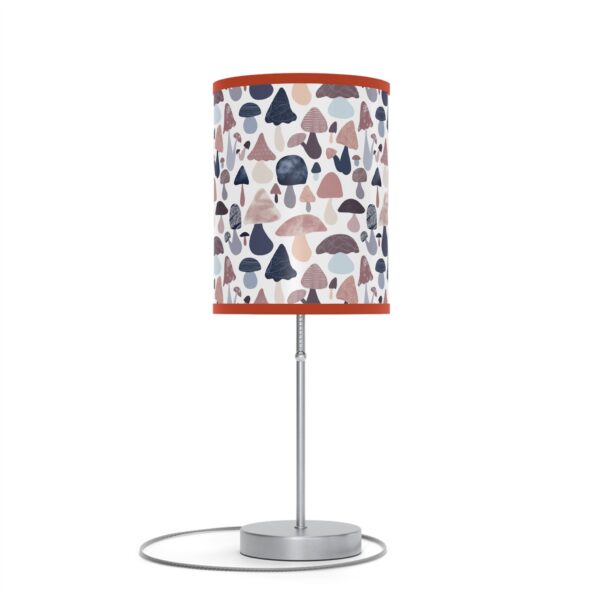 Patterned Illustrative Mushroom Watercolor - Lamp on a Stand, US|CA plug - Image 29
