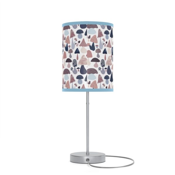 Patterned Illustrative Mushroom Watercolor - Lamp on a Stand, US|CA plug - Image 38