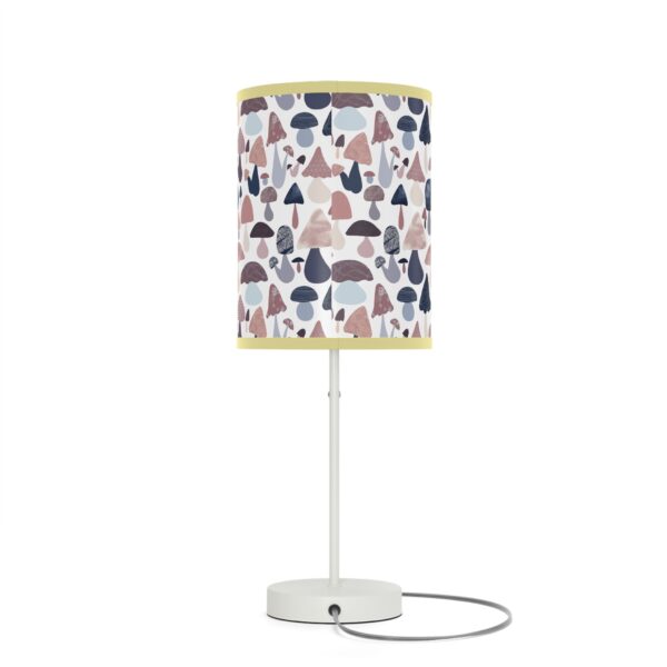 Patterned Illustrative Mushroom Watercolor - Lamp on a Stand, US|CA plug - Image 58