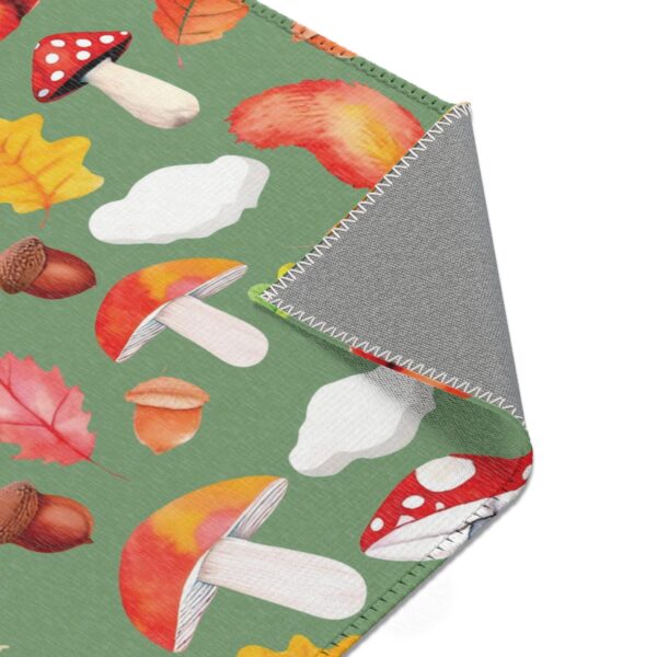 Whimsical Chipmunk Mushroom Area Rug - Cozy Autumn Decor for Nature Lovers - Image 17