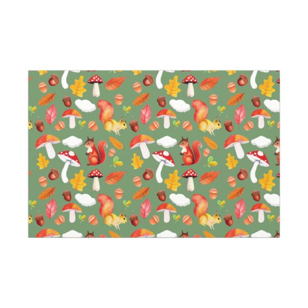 Whimsical Squirrel Canvas Art Print - Autumn Decor for Nature Lovers - Image 21