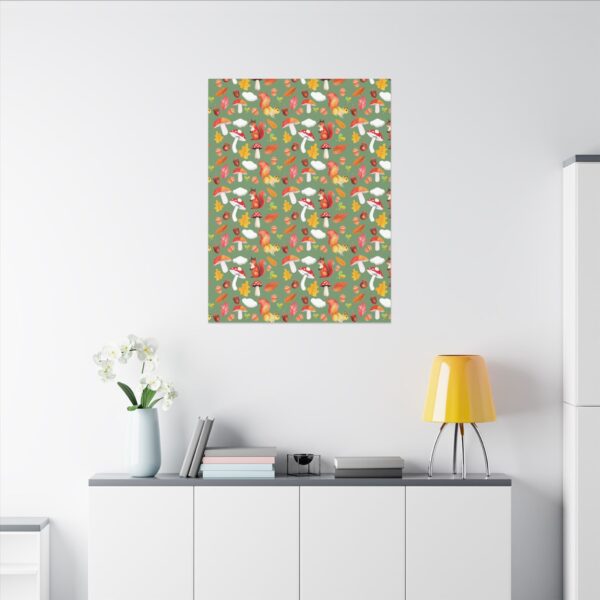 Whimsical Squirrel Canvas Art Print - Autumn Decor for Nature Lovers - Image 76