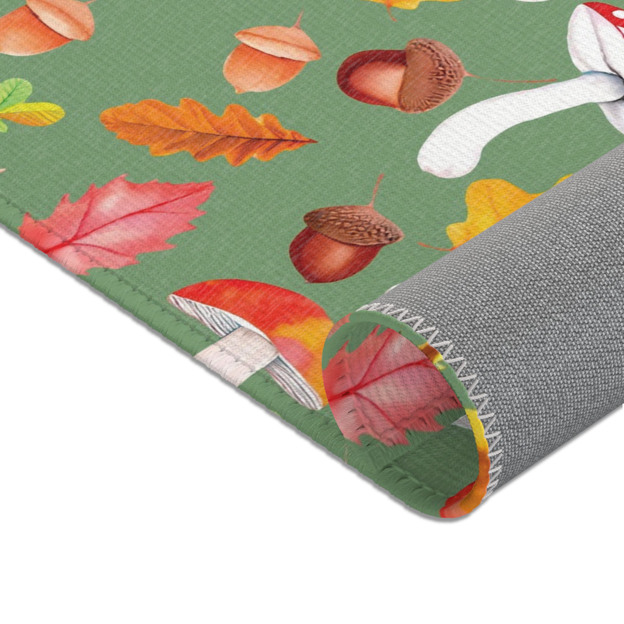 Whimsical Squirrel Area Rug - Autumn Forest Decor - Image 12