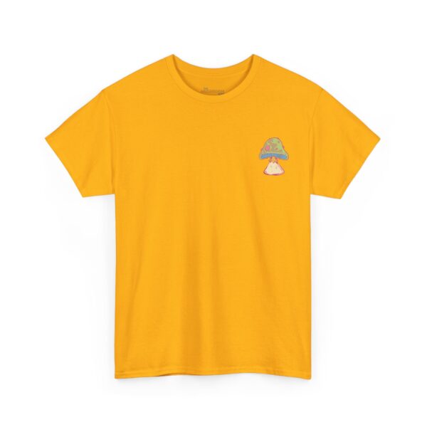 Psychedelic Mushroom Unisex Heavy Cotton Tee - Trendy Casual T-Shirt for Nature Lovers - Image 17