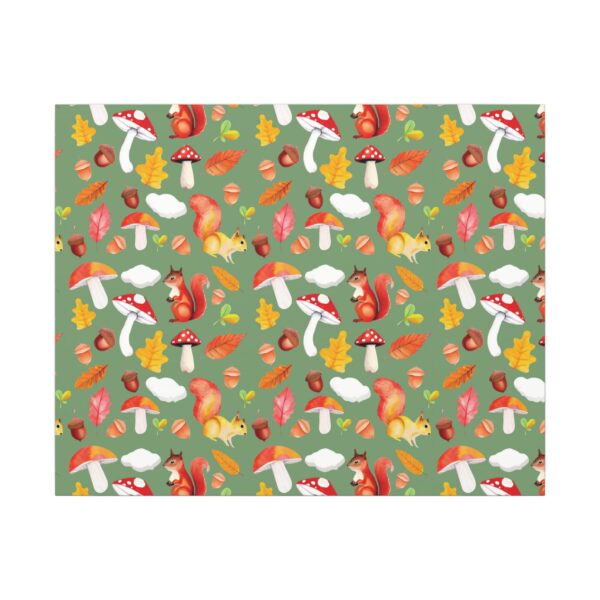 Whimsical Squirrel Canvas Art Print - Autumn Decor for Nature Lovers - Image 117