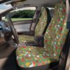 Whimsical Forest scene Mushrooms and Squirrels - Car Seat Covers - Image 6
