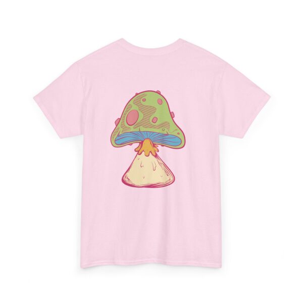 Psychedelic Mushroom Unisex Heavy Cotton Tee - Trendy Casual T-Shirt for Nature Lovers - Image 30