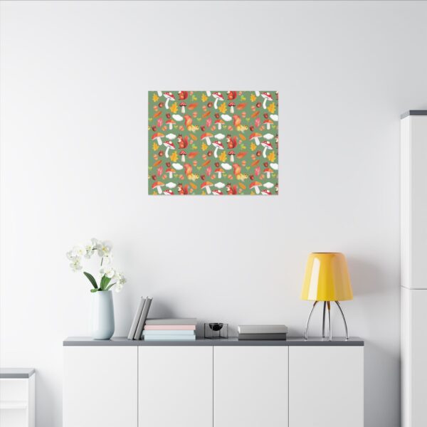 Whimsical Squirrel Canvas Art Print - Autumn Decor for Nature Lovers - Image 120