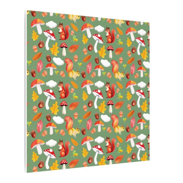 Whimsical Squirrel Canvas Art Print - Autumn Decor for Nature Lovers - Image 182