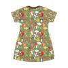 Autumn Squirrel T-Shirt Dress - Cozy Fall Fashion - Image 2