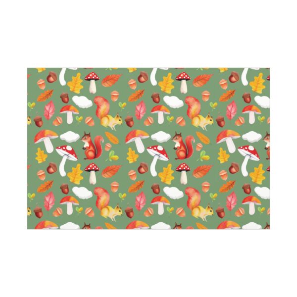 Whimsical Squirrel Canvas Art Print - Autumn Decor for Nature Lovers - Image 37