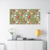 Whimsical Squirrel Canvas Art Print - Autumn Decor for Nature Lovers - Image 192