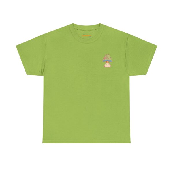 Psychedelic Mushroom Unisex Heavy Cotton Tee - Trendy Casual T-Shirt for Nature Lovers - Image 19